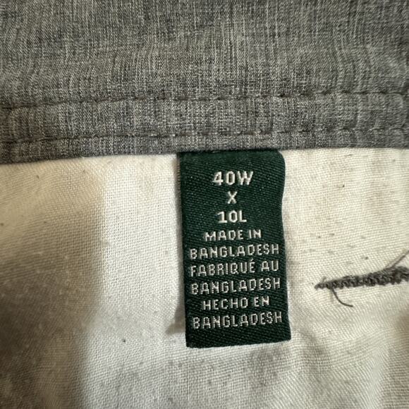 GH Bass & Co Men’s Size 40 Gray Flat Front Casual Shorts - Picture 3 of 4